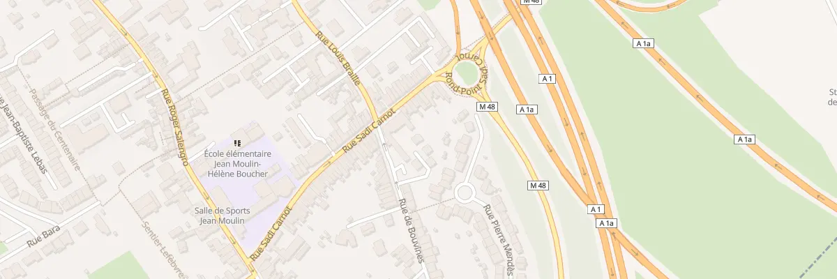 Plan du 7Q Rue de Bouvines à Ronchin