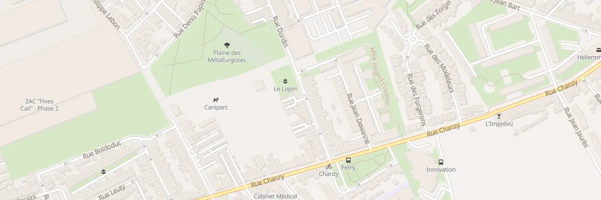 Plan du 37 Rue Dordin à Lille