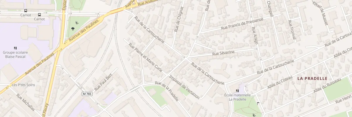 Plan du 32B Rue de la Cartoucherie à Clermont-Ferrand