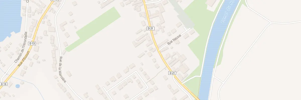 Plan du 50 Rue d’En Haut à Palluel