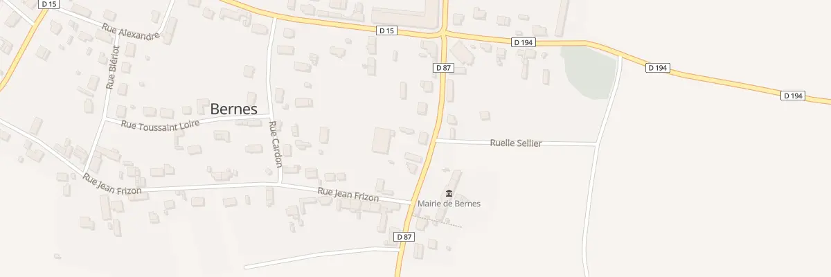 Plan du 12 Rue de Flechin à Bernes