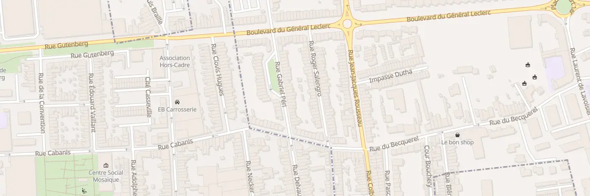 Plan du 29 Rue Gabriel Péri à Mons-en-Barœul