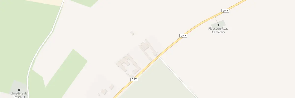 Plan du 25 Rue de Cambrai à Trescault