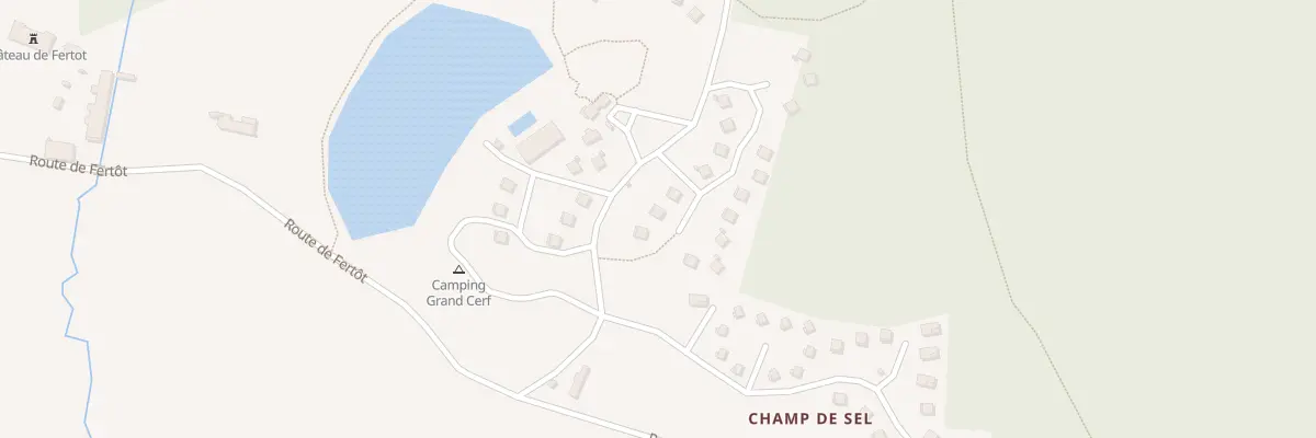 Plan du 9013 Champ de Sel à Gimouille