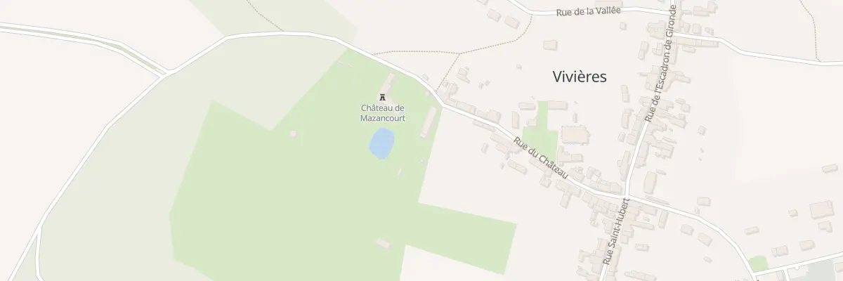Plan du 19 Rue du Château à Vivières