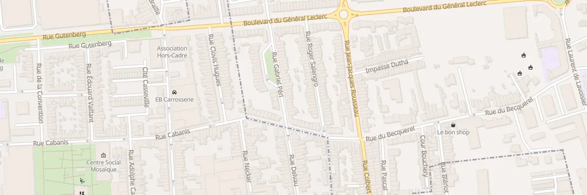 Plan du 35 Rue Gabriel Péri à Mons-en-Barœul