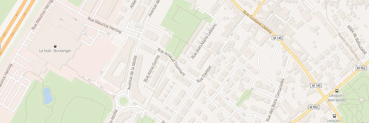 Plan du 5 Rue Arnaud Tournant à Lesquin