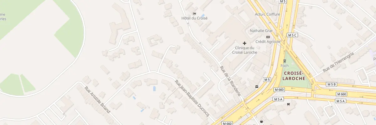 Plan du 28 Rue Jean-Baptiste Ducrocq à Marcq-en-Barœul