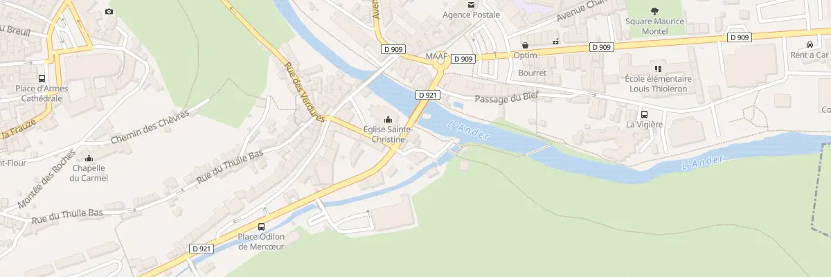 Plan du 3 Rue du Résonnet à Saint-Flour