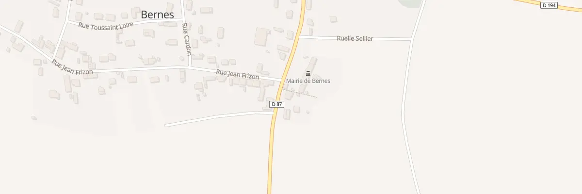 Plan du 23 Rue de Flechin à Bernes