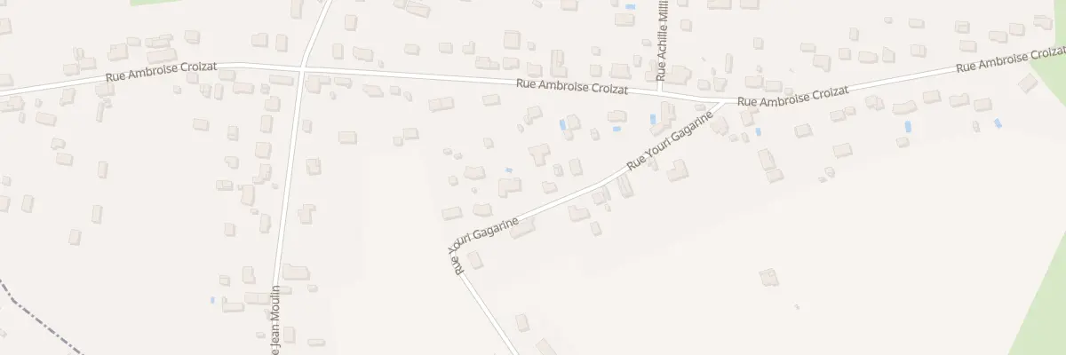 Plan du 180 Rue Youri Gagarine à Garchizy