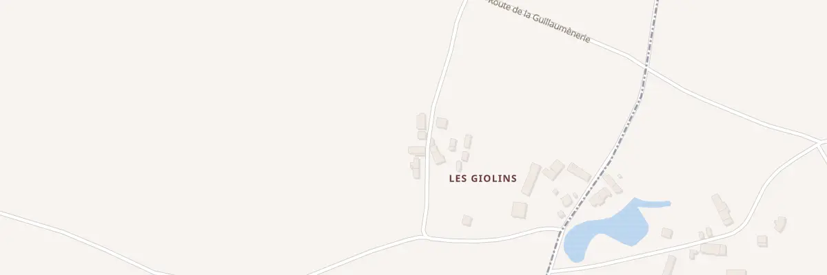 Plan du 6 Les Giolins à Suilly-la-Tour