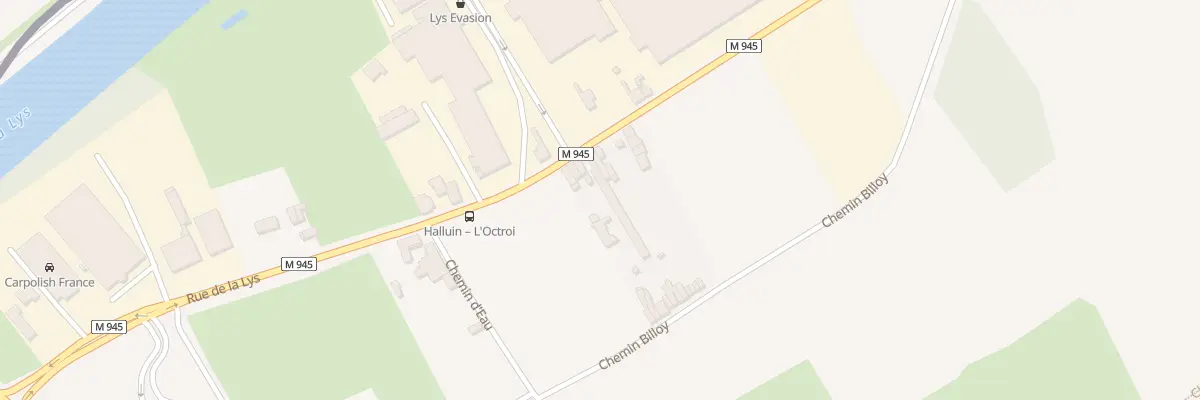 Plan du 399 Rue de la Lys à Halluin