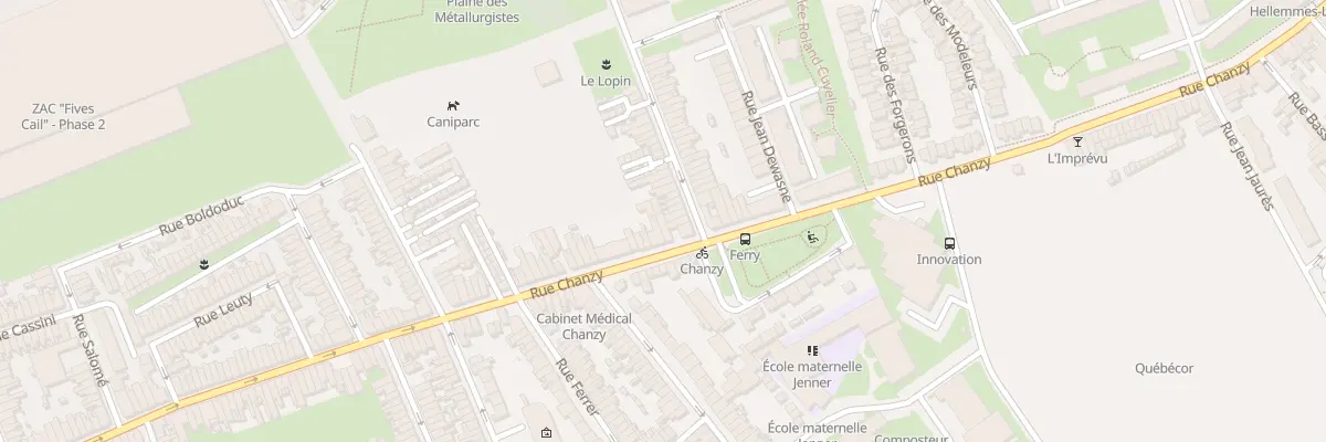 Plan du 106 Rue Chanzy Hellemmes à Lille