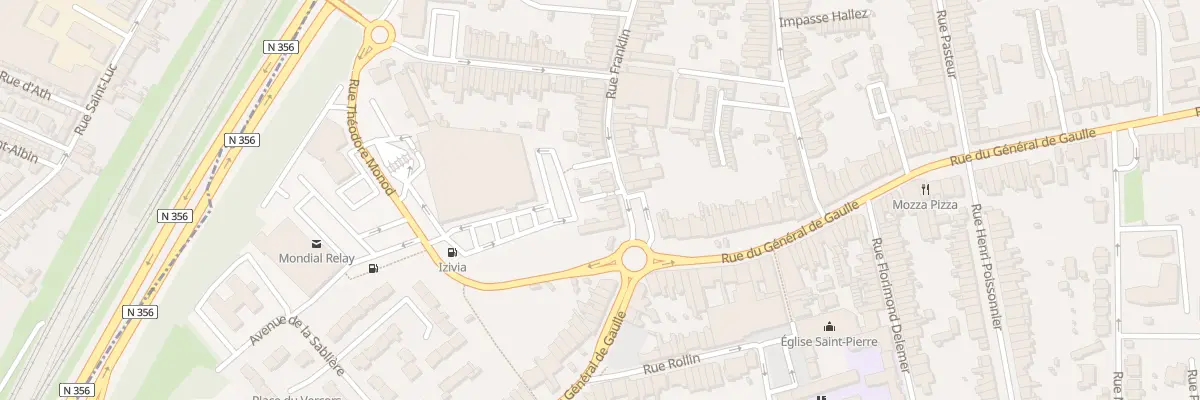 Plan du 15 Rue Franklin à Roubaix
