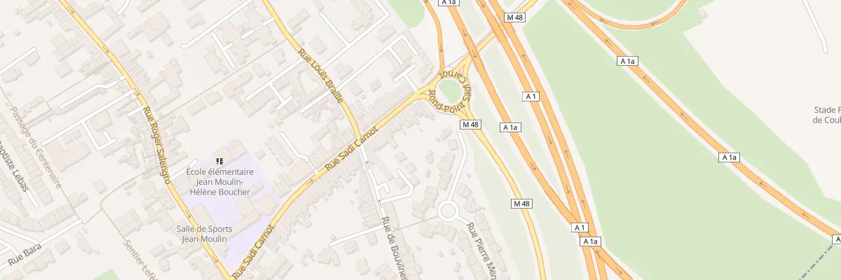 Plan du 68 Rue Sadi Carnot à Ronchin