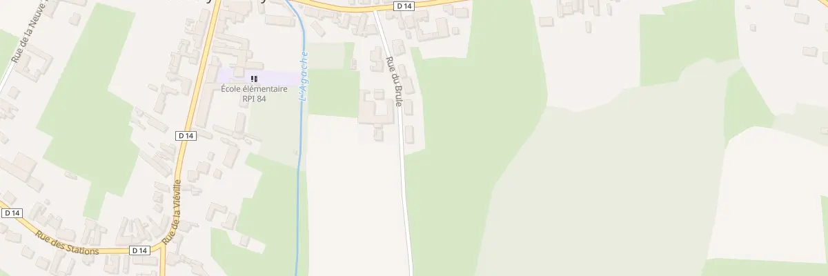 Plan du 7 Rue du Brule à Sauchy-Cauchy