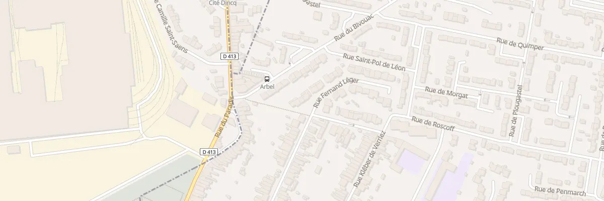 Plan du 5 Rue Fernand Leger à Sin-le-Noble