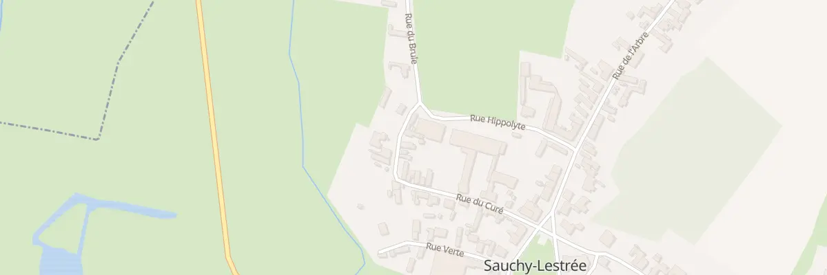 Plan du 18 Rue du Curé à Sauchy-Lestrée
