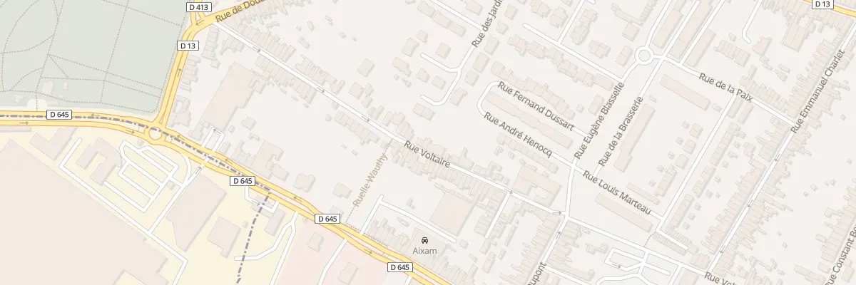 Plan du 566 Rue Voltaire à Sin-le-Noble
