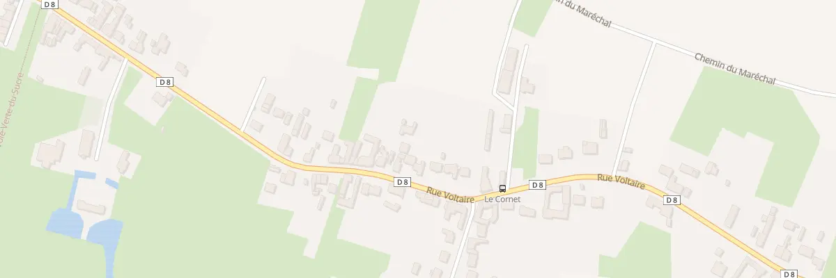 Plan du 170 Rue Voltaire à Raimbeaucourt