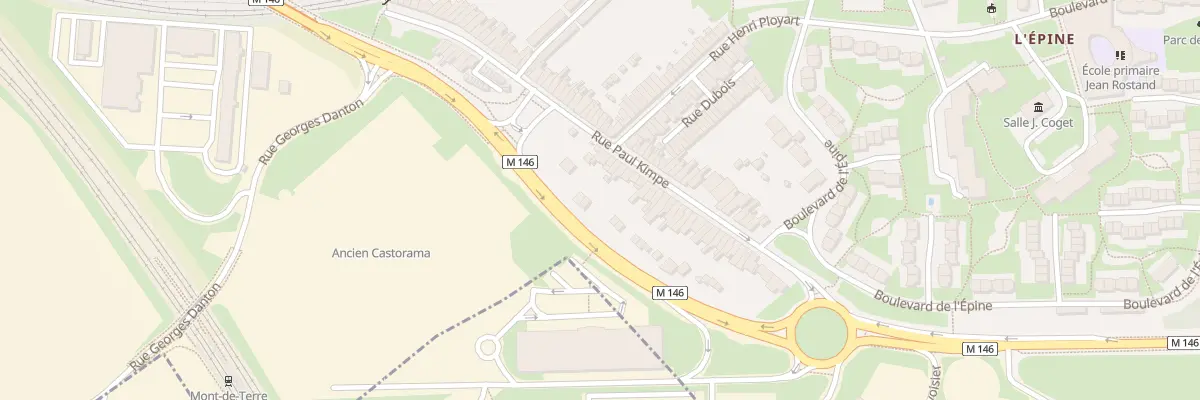 Plan du 30 Rue Paul Kimpe à Lille