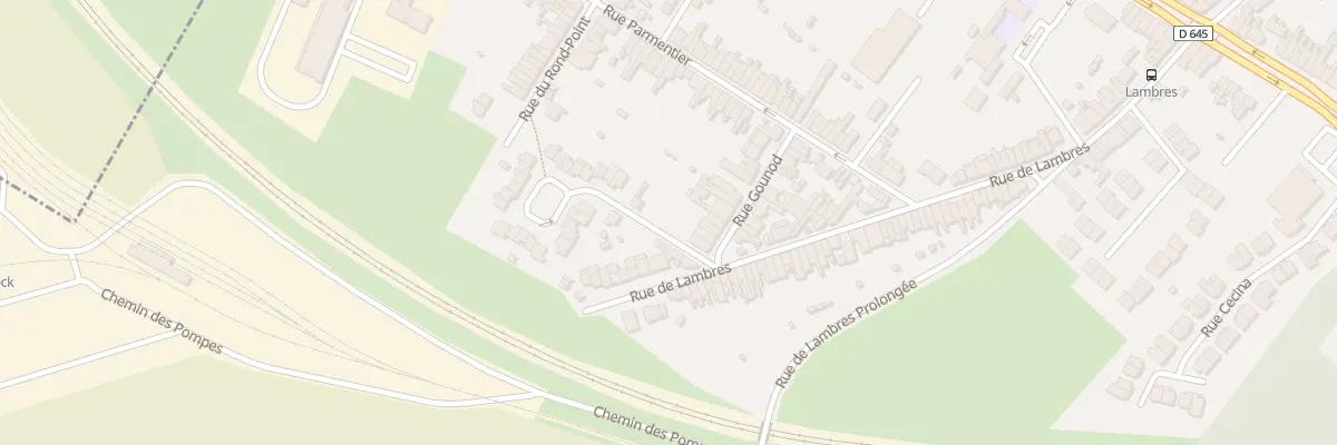 Plan du 102 Rue Gounod à Sin-le-Noble