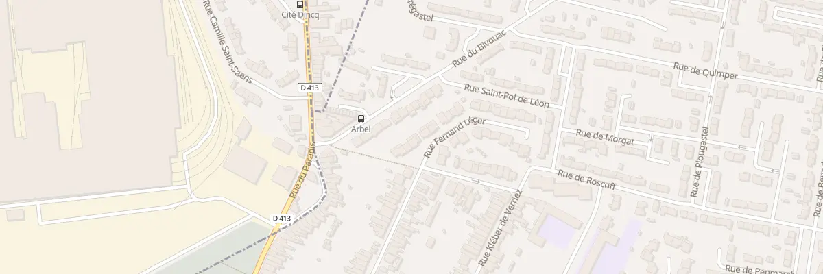 Plan du 11 Rue Fernand Leger à Sin-le-Noble