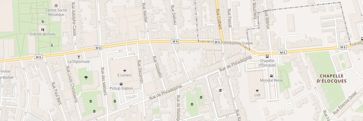 Plan du 126B Rue de Lannoy à Lille