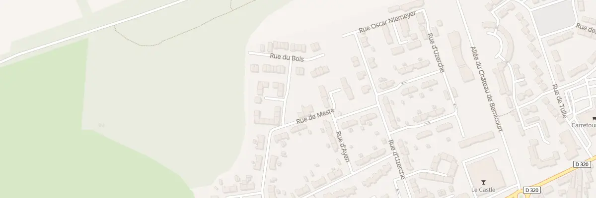 Plan du 1 Rue de Meste à Roost-Warendin