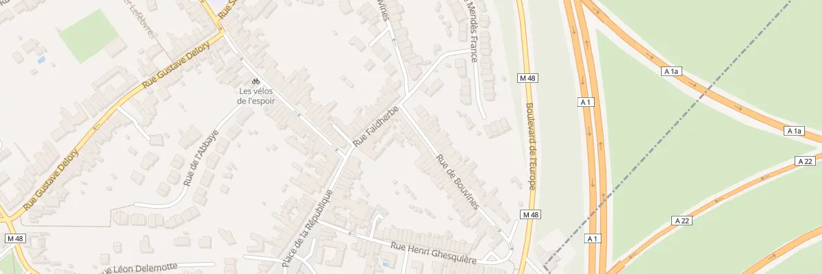 Plan du 76 Rue de Bouvines à Ronchin