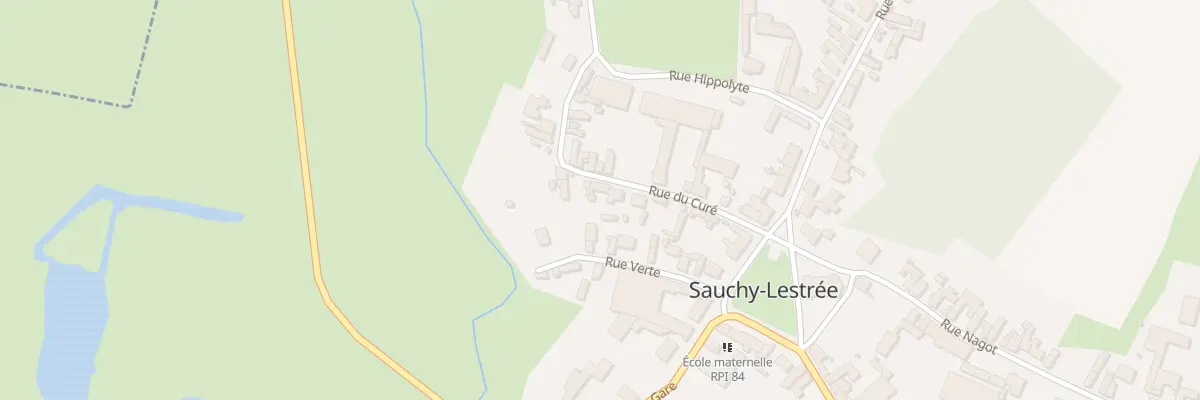 Plan du 9 Rue du Curé à Sauchy-Lestrée