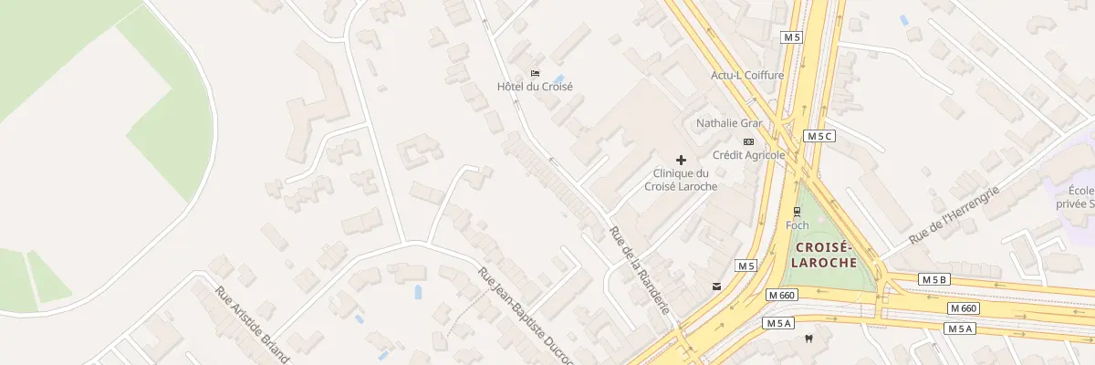 Plan du 268 Rue de la Rianderie à Marcq-en-Barœul
