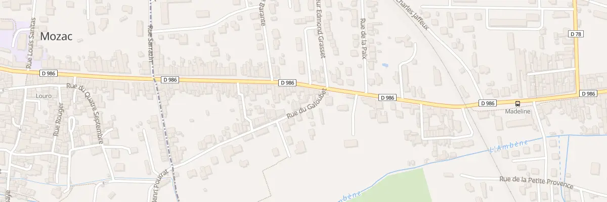 Plan du 1T Rue du Galoubet à Riom
