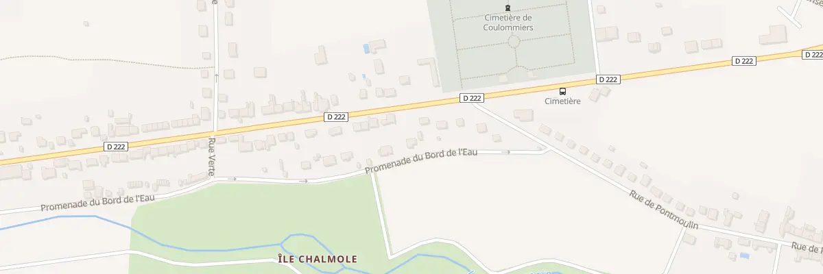 Plan du 115 Prom du Bord de l’Eau à Coulommiers