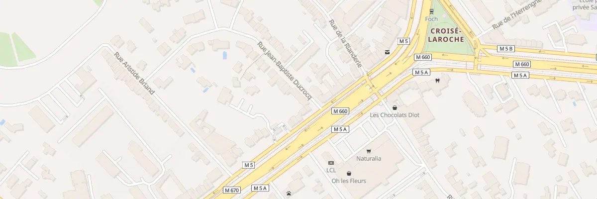 Plan du 7 Rue Jean-Baptiste Ducrocq à Marcq-en-Barœul