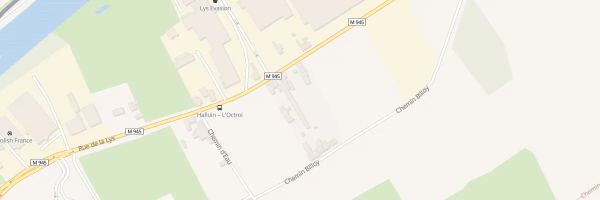 Plan du 393 Rue de la Lys à Halluin