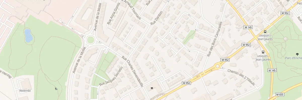 Plan du 9 Rue Jean Degros à Lesquin