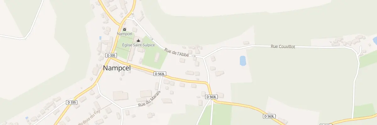 Plan du 4 Rue de l’Abbé à Nampcel