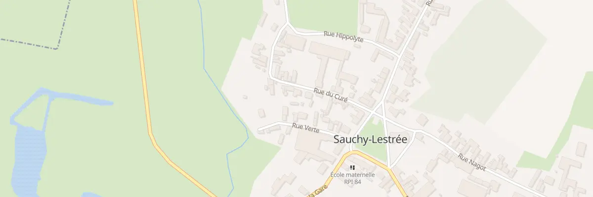 Plan du 7 Rue du Curé à Sauchy-Lestrée
