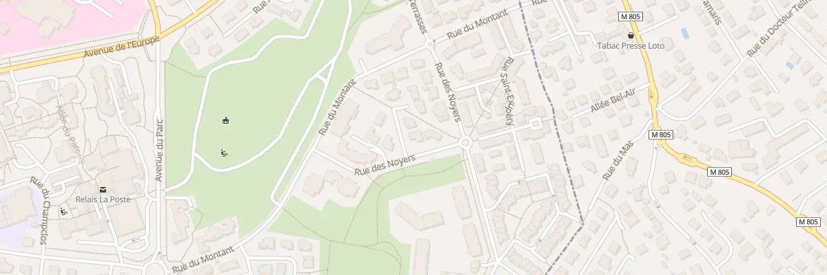 Plan du 135 Rue des Noyers à Beaumont