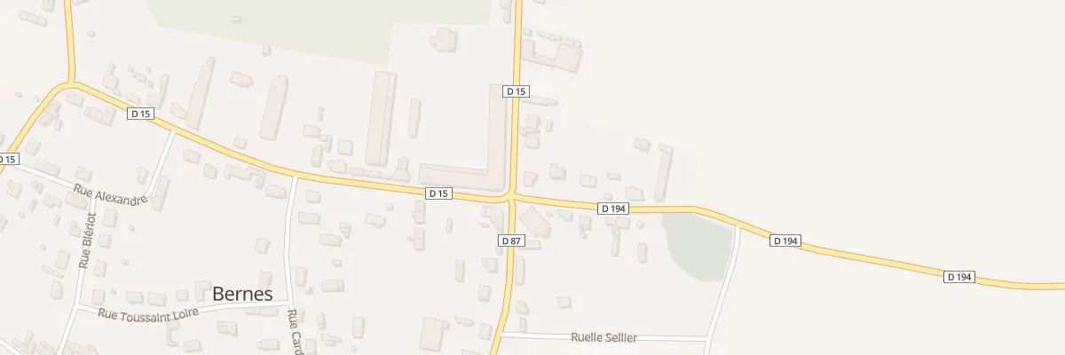 Plan du 2 Rue de Roisel à Bernes
