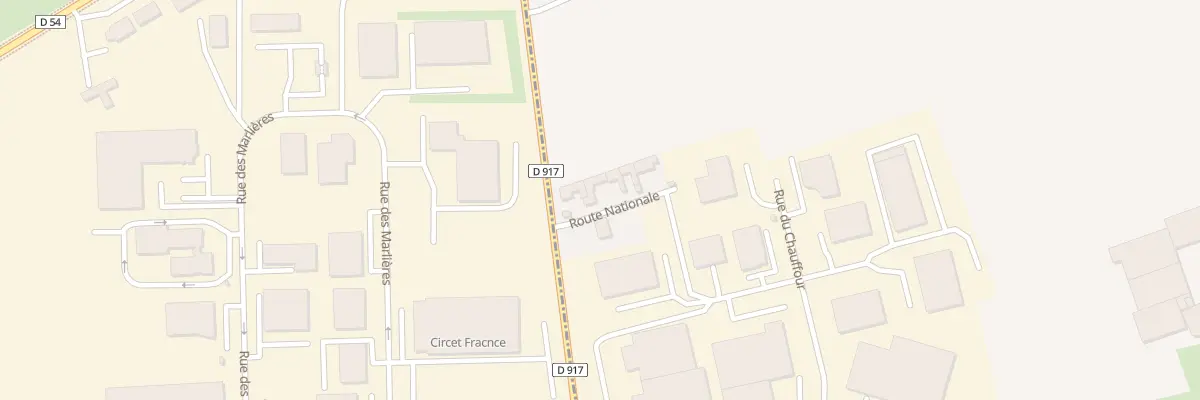 Plan du 5 Rte Nationale à Ennevelin