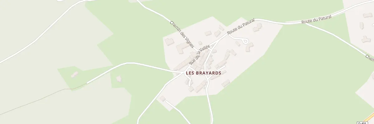 Plan du 9002 Rue de la Vallee à Champs