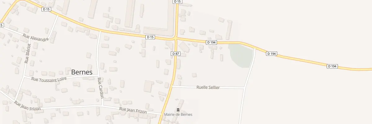 Plan du 3 Rue de Flechin à Bernes