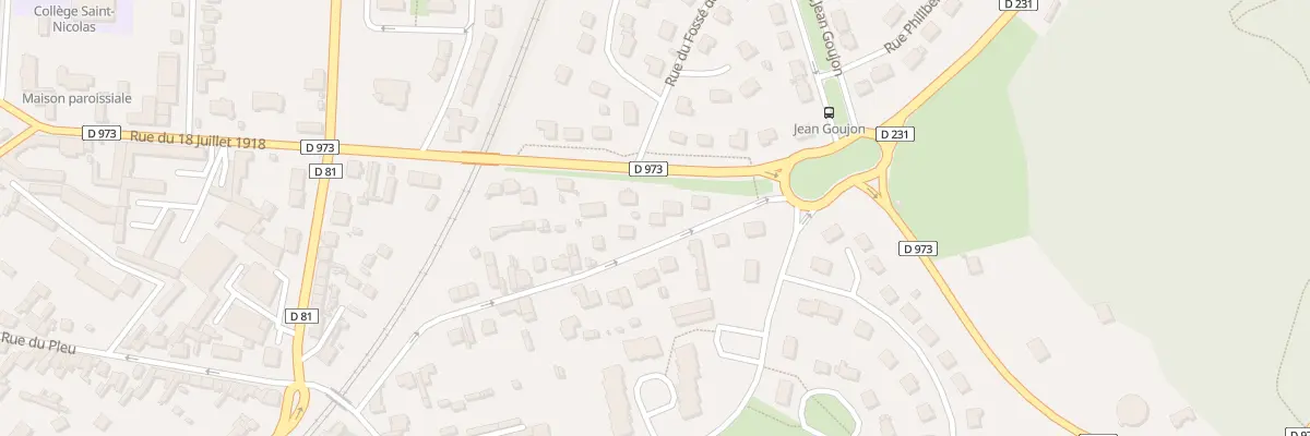 Plan du 19 Rue Carnot à Villers-Cotterêts