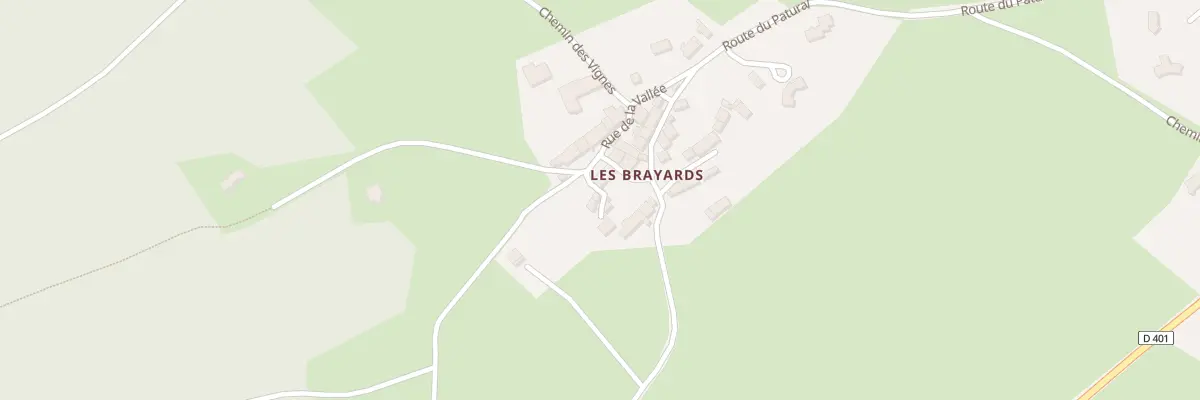 Plan du 11 Rue de la Vallee à Champs