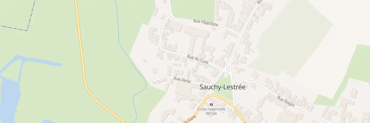 Plan du 5 Rue du Curé à Sauchy-Lestrée