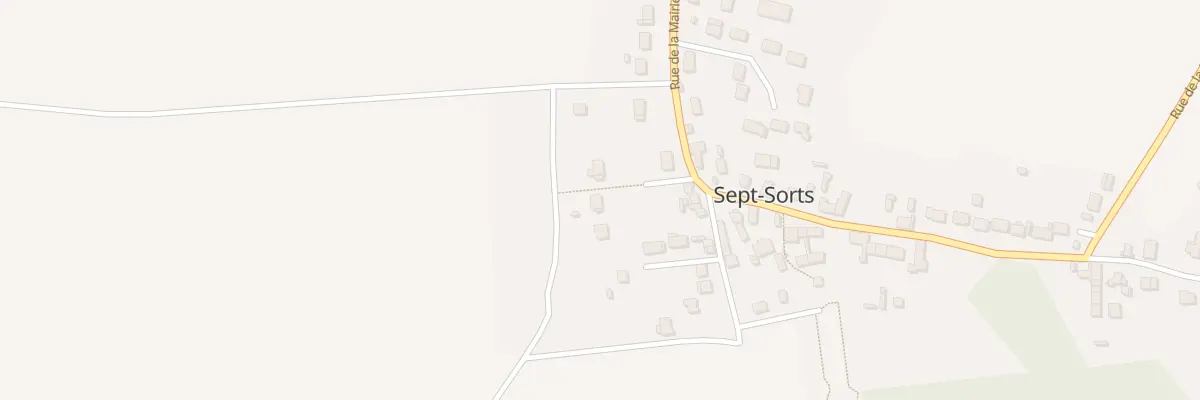 Plan du 7 Che de Péreuse à Sept-Sorts