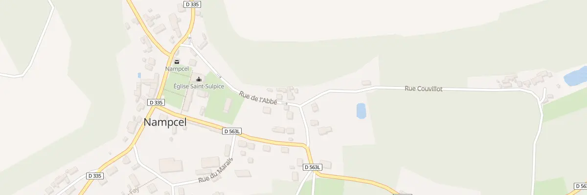 Plan du 5 Rue de l’Abbé à Nampcel